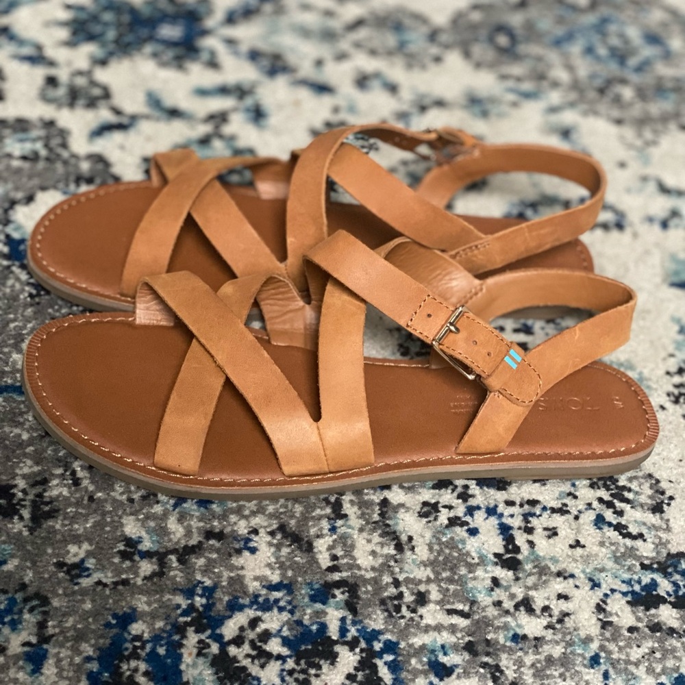 Toms Sicily Sandals Sz 9